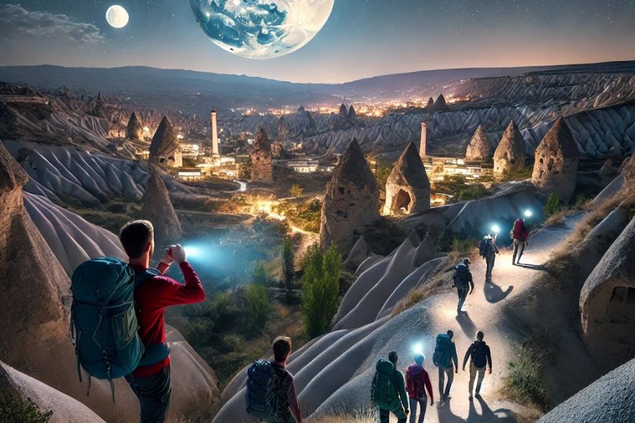 Private Full Moon Hike in Cappadocia